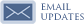 envelope icon for email updates link
